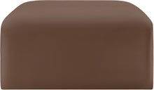 Load image into Gallery viewer, Arc - Faux Leather Ottoman
