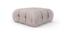 Load image into Gallery viewer, Orin - Velvet Performance Fabric Upholstered Modular Ottoman
