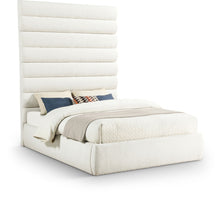 Load image into Gallery viewer, Adam - Boucle Fabric Bed With 89" Headboard
