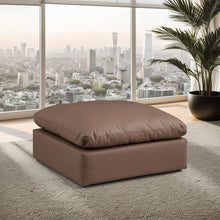 Load image into Gallery viewer, Comfy - Faux Leather Ottoman
