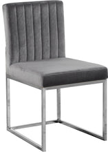Load image into Gallery viewer, Giselle - Dining Chair with Chrome Base (Set of 2)
