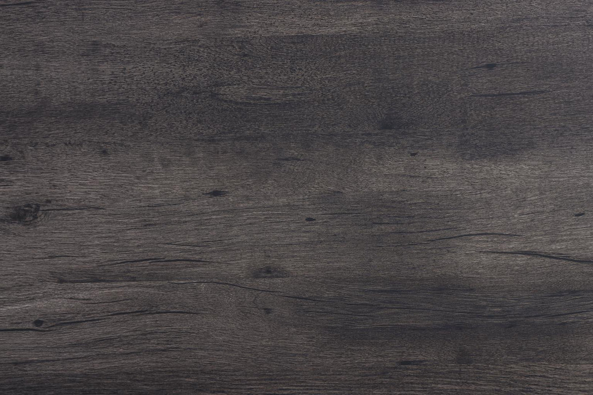 T177 - Coffee Table & 2 Round End Tables - Dark Brown