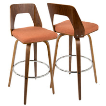 Load image into Gallery viewer, Trilogy - Mid Century Modern Barstool (Set of 2)
