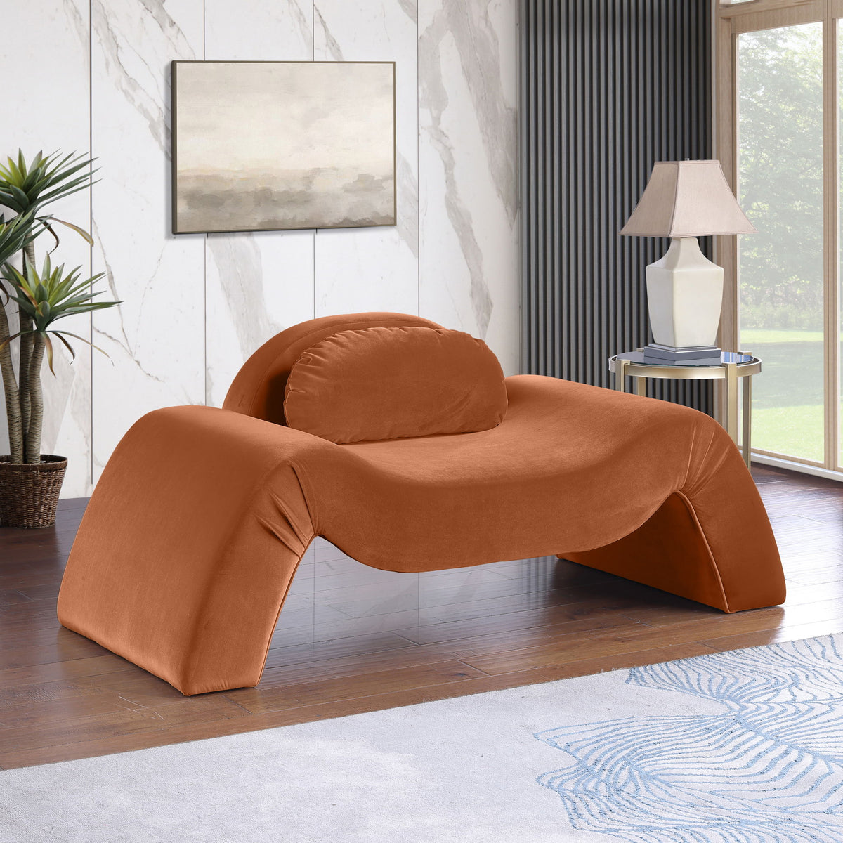 Austin - Velvet Accent Chair