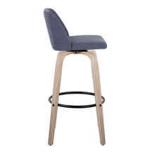 Load image into Gallery viewer, Toriano - Mid-Century Modern Fixed Height BarStool With Round Footrest (Set of 2)
