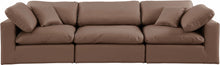 Load image into Gallery viewer, Comfy - Faux Leather Modular Sofa 3 Seats
