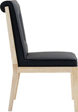 Load image into Gallery viewer, Gwendolyn - Faux Leather Dining Side Chair With Natural Frame (Set of 2)
