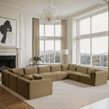 Load image into Gallery viewer, Shaggy - Fabric 9 Piece Modular U-Shaped Sectional
