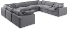 Load image into Gallery viewer, Comfy - 8 Piece Velvet Modular Sectional
