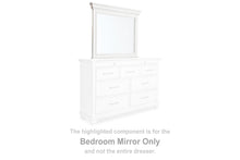 Load image into Gallery viewer, Kanwyn - Bedroom Mirror - Whitewash

