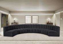 Load image into Gallery viewer, Arc - Faux Leather 8 Piece U-Shaped Modular Sofa
