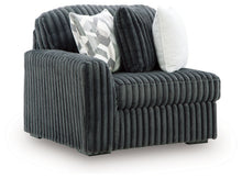 Load image into Gallery viewer, Midnight-Madness - LAF Corner Chair - Gunmetal
