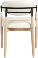 Load image into Gallery viewer, Riccio - Faux Leather Dining Arm Chair (Set of 2) - Natural Frame

