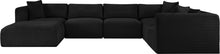 Load image into Gallery viewer, Shaggy - 7 Piece Modular U-Shaped Sectional With Ottoman

