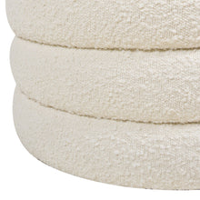 Load image into Gallery viewer, Fuji - Oversized Round Storage Ottoman
