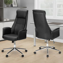 Load image into Gallery viewer, Office Chair With Adjustable Height - Black
