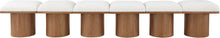 Load image into Gallery viewer, Pavilion - 6 Piece Modular Bench With Brown Base
