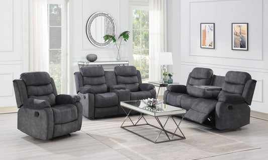 U194 - Motion Loveseat - Gray