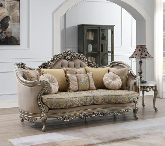 U197 - Traditional Sofa - Brown
