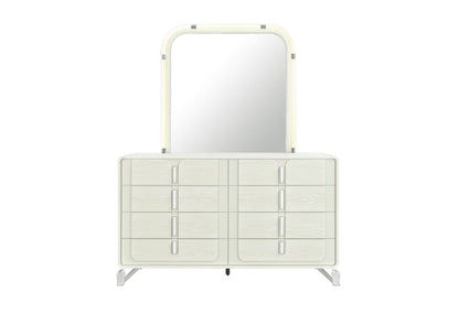 Lyra - 5 Piece King Bedroom Set - Beige