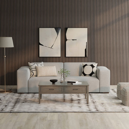 Rex - 2 Seater Sofa - Gray