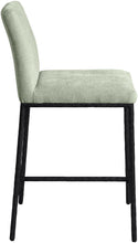 Load image into Gallery viewer, Reeves - Chenille Fabric Upholstered Counter Stool (Set of 2) - Black Base
