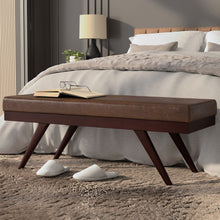 Load image into Gallery viewer, Chanelle - Mid-Century Ottoman Bench
