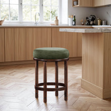 Load image into Gallery viewer, Monette - Counter Stool With Brown Base
