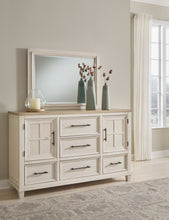 Load image into Gallery viewer, Shaybrock - Dresser And Mirror - Antique White / Brown
