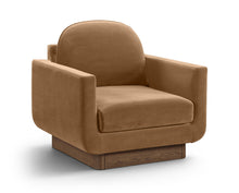 Load image into Gallery viewer, Diviento - Velvet Performance Fabric Upholstered Accent Chair
