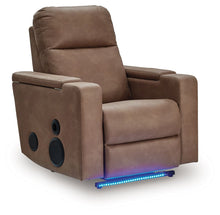 Load image into Gallery viewer, Lorrenton - Glider Power Recliner With Audio System - Caramel
