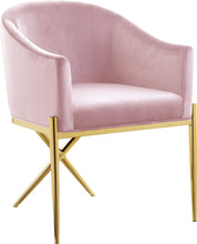 Load image into Gallery viewer, Xavier - Dining Chair with Gold Legs
