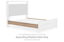Load image into Gallery viewer, Kinlanni - Queen/King Platform Rails - Tan
