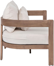 Load image into Gallery viewer, Newport - Water Resistant Fabric 65" Upholstered Outdoor Patio Loveseat
