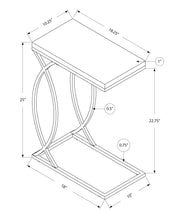 Load image into Gallery viewer, Accent Table, C - Shaped, Contemporary &amp; Modern Design
