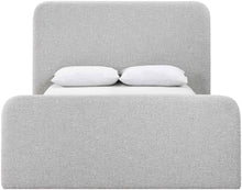 Load image into Gallery viewer, Fira - Linen Textured Fabric Upholstered Bed
