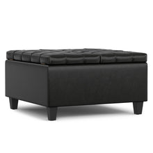 Load image into Gallery viewer, Harrison - Upholstered Coffee Table Storage Ottoman
