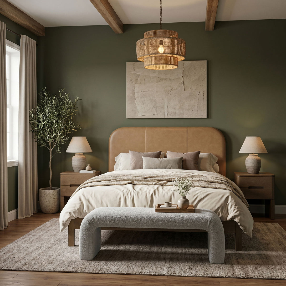 Caswell - Upholstered Bed
