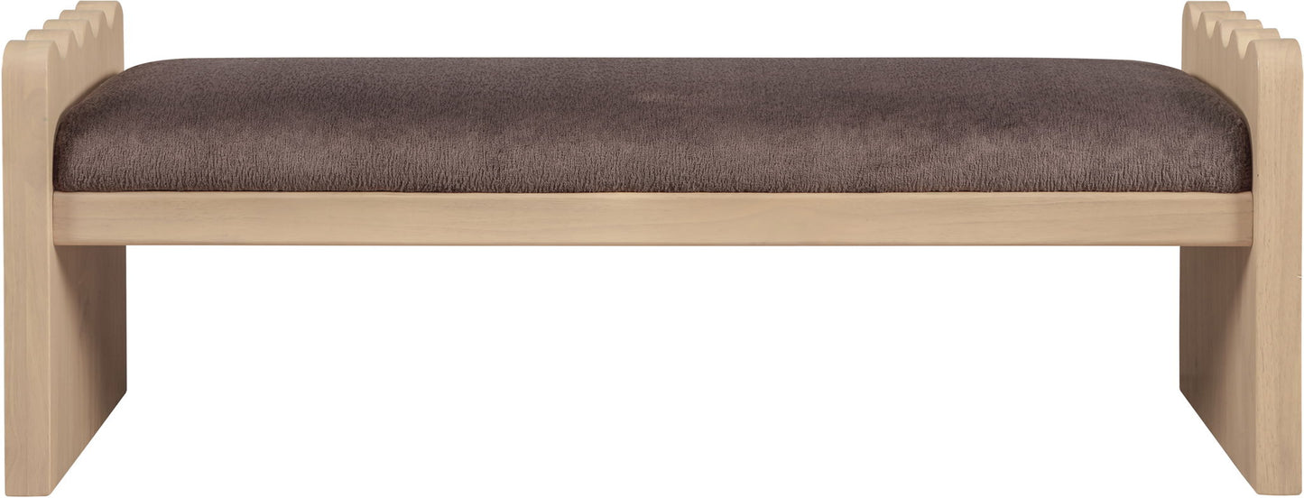 Sonia - Bench With Natural Base