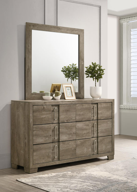 B348 - Dresser - Weather Oak