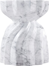 Load image into Gallery viewer, Caserta - Marble Finish Concrete End Table
