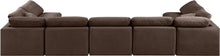 Load image into Gallery viewer, Indulge - Velvet 7 Piece Modular U-Shaped Sectional
