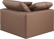 Load image into Gallery viewer, Comfy - Faux Leather Corner Chair
