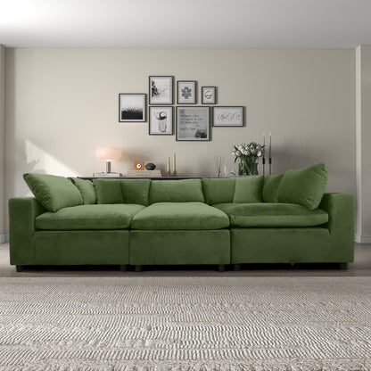 Hayward - Sectional Sofa - Olive Green