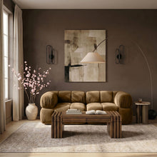 Load image into Gallery viewer, Orin - Velvet Performance Fabric Upholstered 2 Piece Modular Sofa (2 Corner Chairs)
