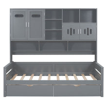 Load image into Gallery viewer, Daybed With All-In-One Cabinet And Shelf
