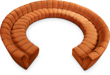 Load image into Gallery viewer, Infinity - 11 Piece Velvet Modular Sectional
