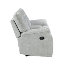 Load image into Gallery viewer, Chablis - Reclining Console Loveseat - Mist Gray

