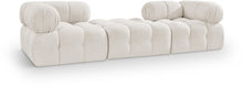 Load image into Gallery viewer, Ames - 3 Piece Boucle Modular Sofa With 1 Backless Seat

