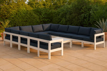 Load image into Gallery viewer, Nizuc - Outdoor Patio 12 Piece Modular Sectional With White Frame
